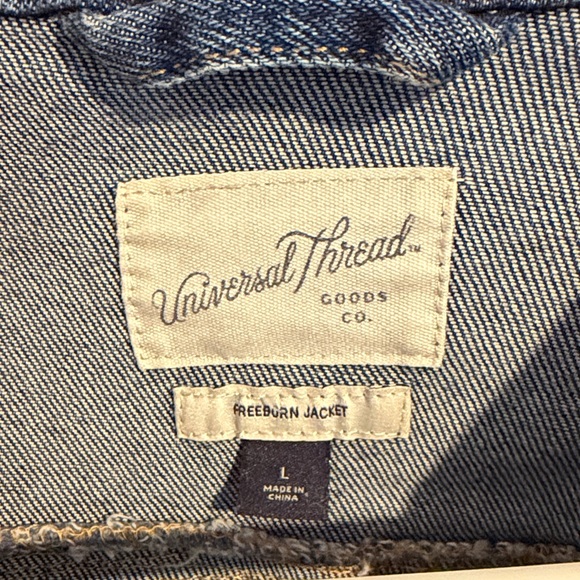 Universal Thread Blue Denim Jacket - Picture 2 of 3